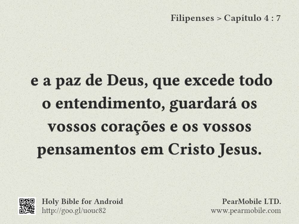 Filipenses, Capítulo 4:7